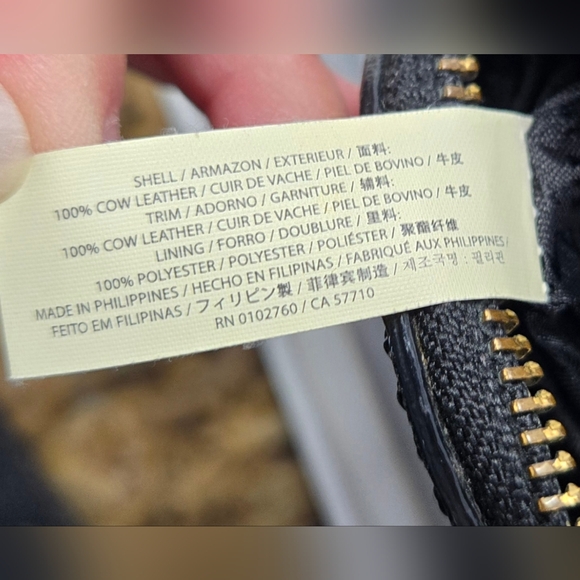 Kate Spade Bay Street Hanna Black Leather Crossbody Purse - Picture 10 of 14